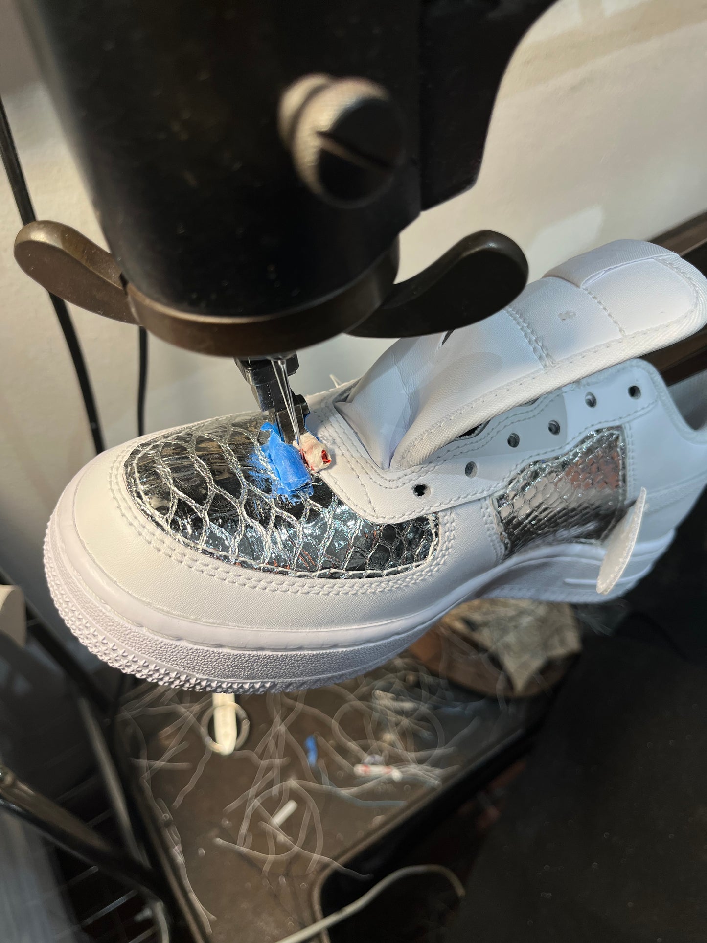 Nike Air Force 1 Chrome Python