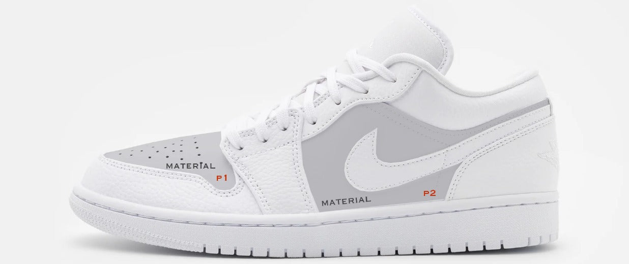 Nike Jordan 1 Low "Create your own" - Ninostudio