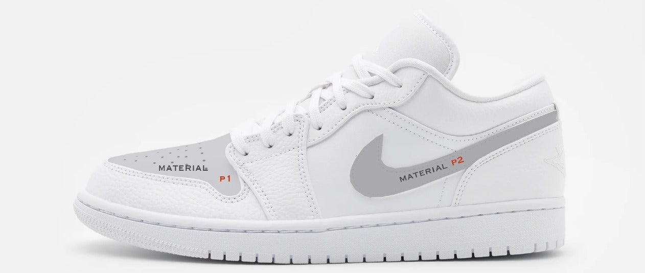 Nike Jordan 1 Low"Create your own" - Ninostudio