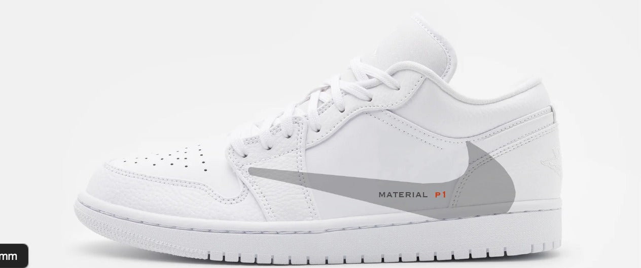 "Reverse swoosh" jordan 1 custom - Ninostudio