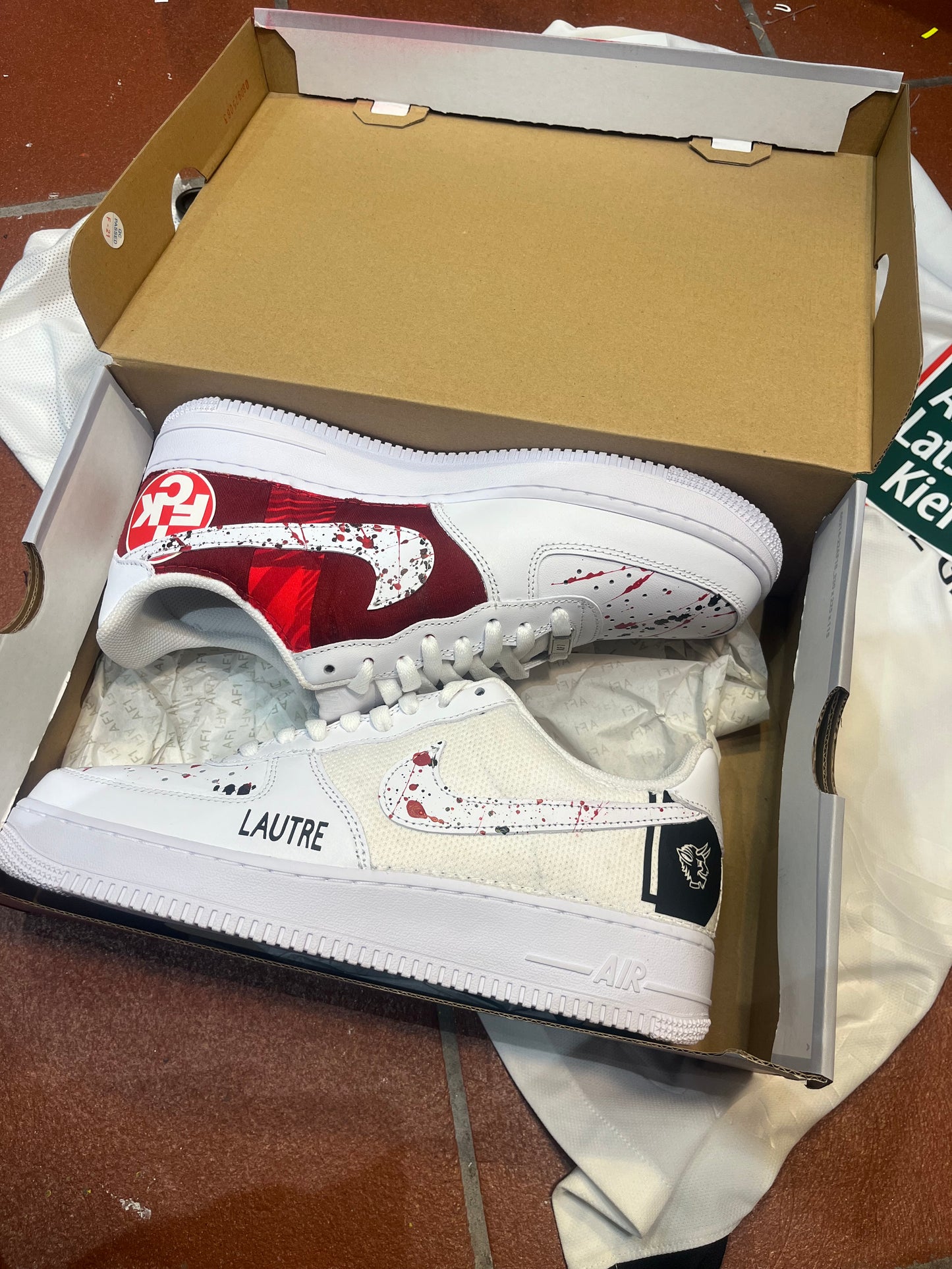 Shoes with your own jersey