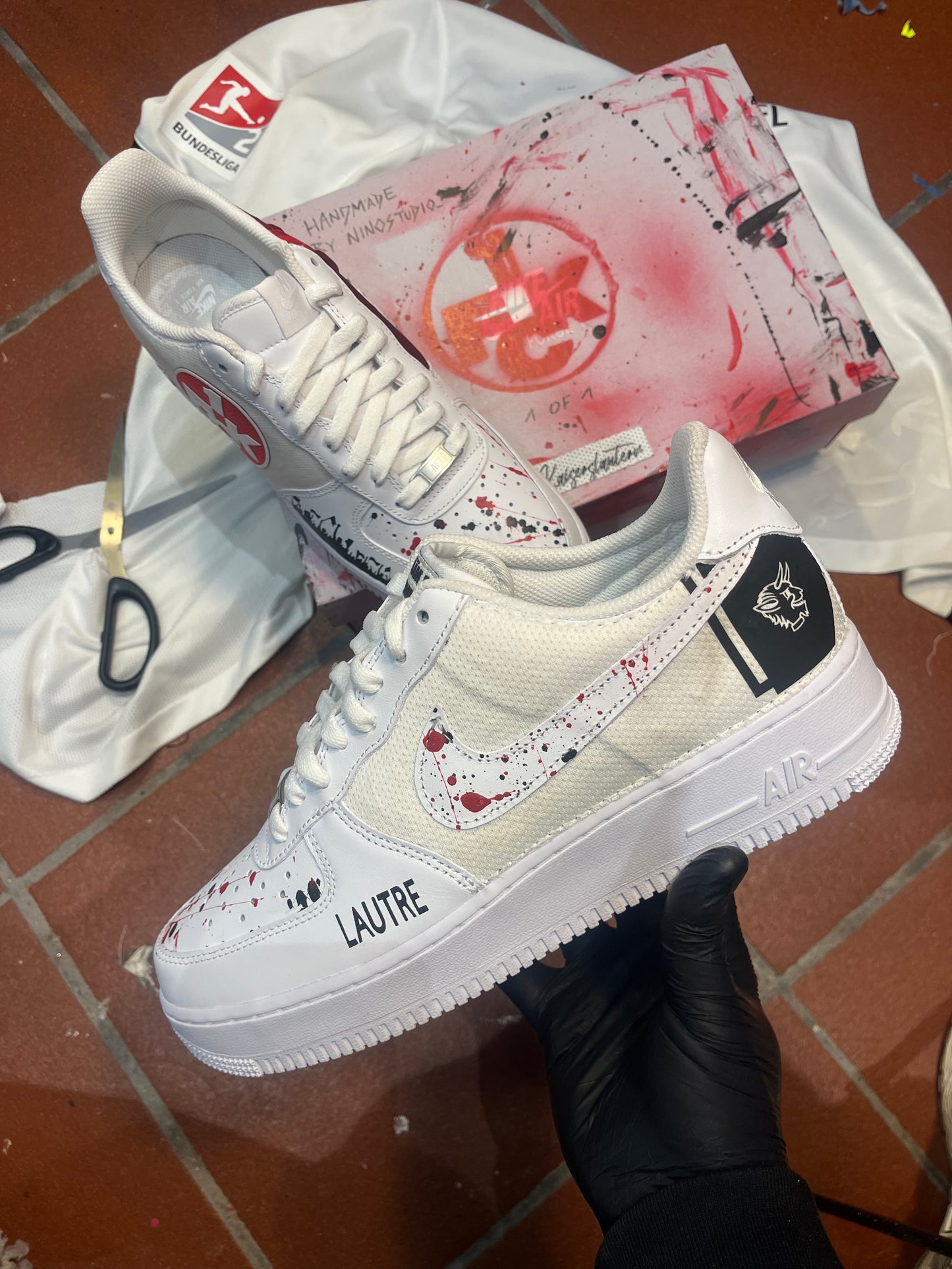 Shoes with your own jersey