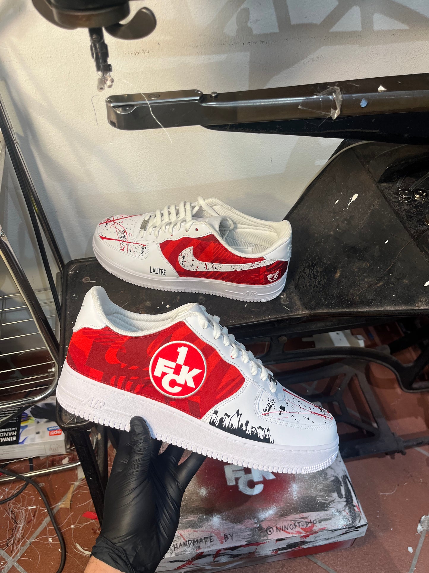 Shoes with your own jersey